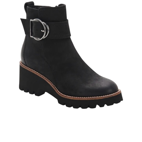 Blondo Shoes - Blondo Dagger Bootie. Black Nubuck. Size 9.5. Excellent Condition.